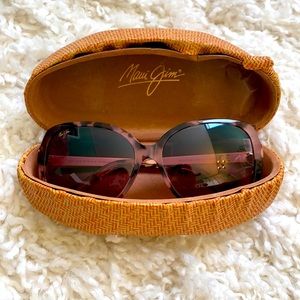 Maui Jim Sunglasses—Violet/Pink Tortoise Shell